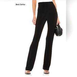 Norma Kamali Black Boot Pant- Size small, like new